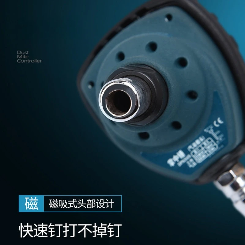 Mini Pneumatic Hammer for Woodworking, Palm Nail Gun for Round Steel Nails & Brad Nails