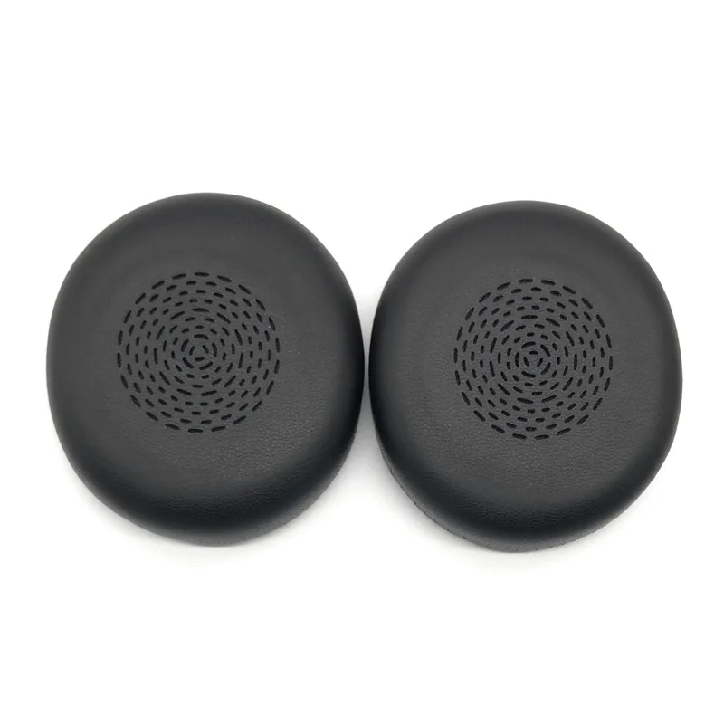 Couro confortável Ear Pads para Jabra Rvolve2 75 Headphone, Earpads, almofadas, substituição