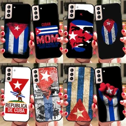 Cuba Flag Phone Case For Samsung Galaxy S23 S20 FE S21 Ultra Note 10 S9 S10 Plus Note 20 S22 Ultra Cover