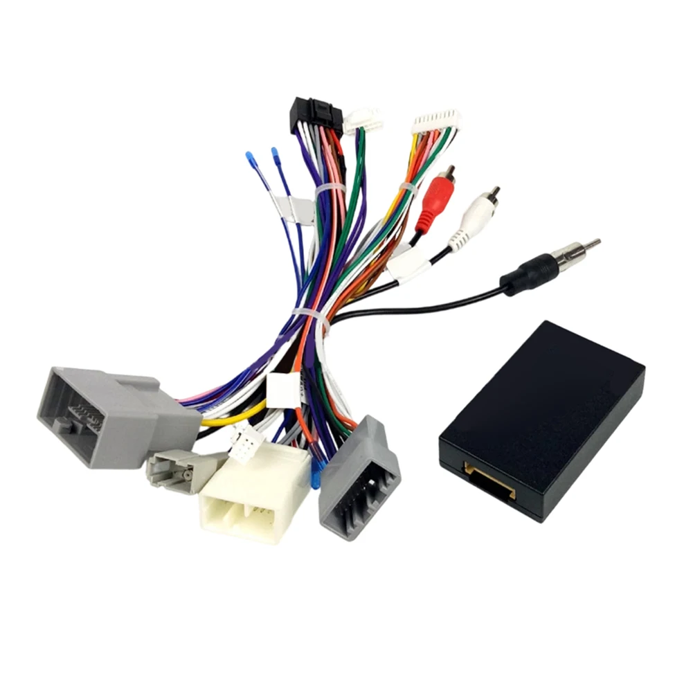 Wiring Harness Protocol Box Cord Plastic Metal Construction Easy To Use No Damage To Car No OEM Number for canbus Protocol Box
