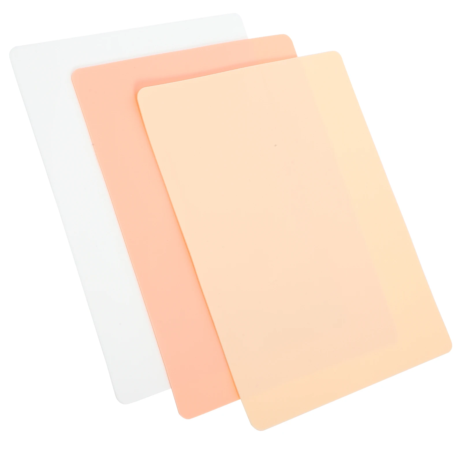 3 Pcs Practice Skin for Tattooing Silicone Mold Makeup Prop Simulated Teaching Supplies Elastic Material