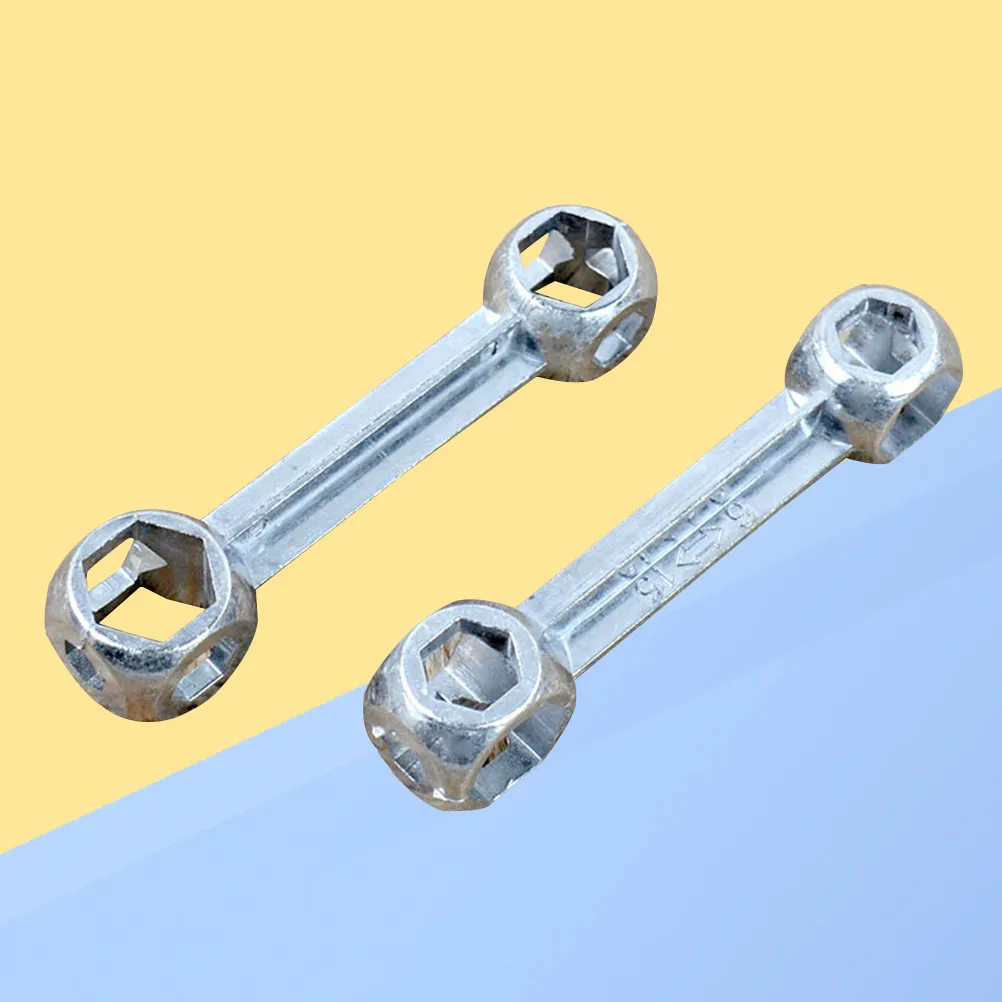 

1Pcs Heavy Duty Bike Spanner Wrench Made of Premium Aluminum Alloy Dual Head Design Easy Grip Versatile Cycling Repair Tool Bike