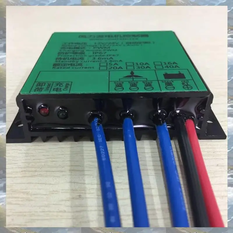 T82C Hot Sale-PWM Controller 300W Wind Turbine Charge Controller Water Proof Regulator For Wind Generator 12V 24V AUTO Switch 16