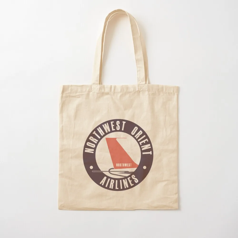 

Retro Northwest airlines Tote Bag female bag Lady bag Canvas Tote