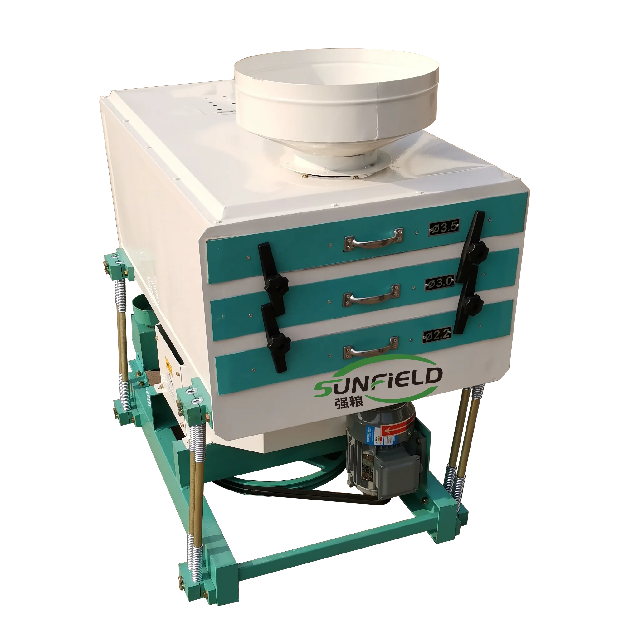 

High - Precision Sunfield Rice Grader: Ideal for White Rice Sorting and Classification