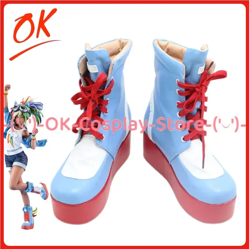 

[На заказ] обувь для косплея Dash, аниме-игра, костюм для ролевых игр, реквизит, Хэллоуин, карнавал, праздничная вечеринка, ботинки из искусственной кожи