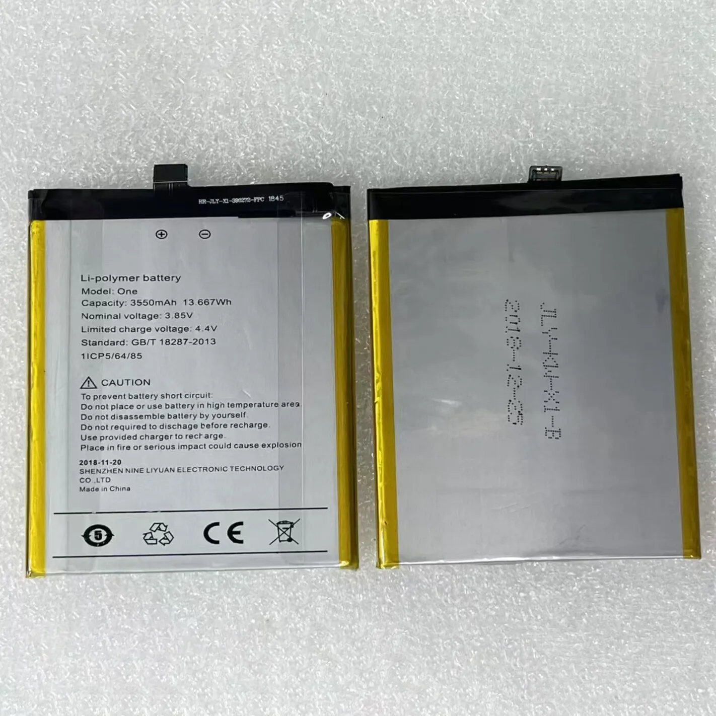 3550mAh 3,85V Uma bateria para UMIONE