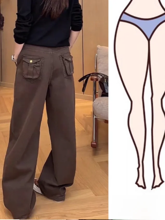 

Модные джинсы-клеш с высокой талией, утягивающие, простые, в стиле рабочей одежды, брюки-харлан для женщин, весна-осень