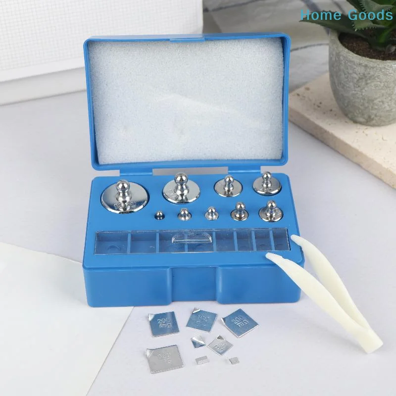 17Pcs 10mg-100g Precision Digital Scale Calibration Weight Set Weighting Tools 100g 50g 20g 10g 5g 2g 1g 1000mg Tablet Code