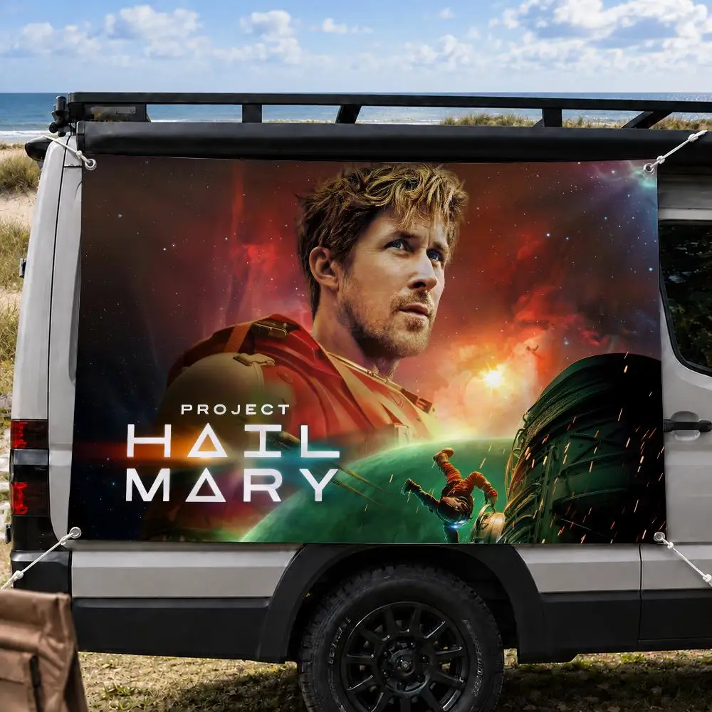 Project Hail Mary Sci Fi Novel Movie Flags Decorative Banners Suitable For Outdoor Camping Family Parties And Garden Walls Gift