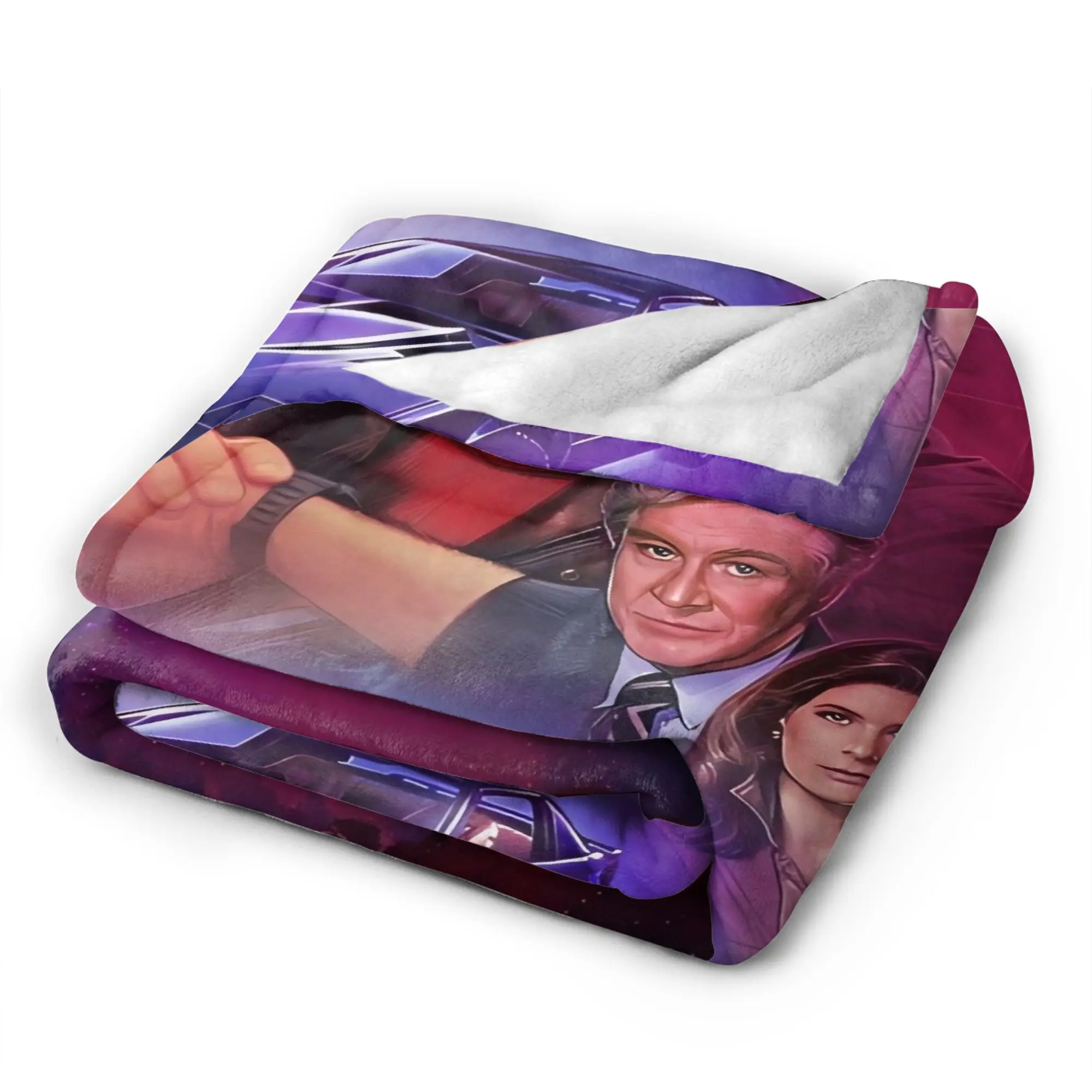 David Hasselhoff Blanket Quality Soft Warm Film Throw Blanket Winter Child Couch Chair Novelty Bedspread