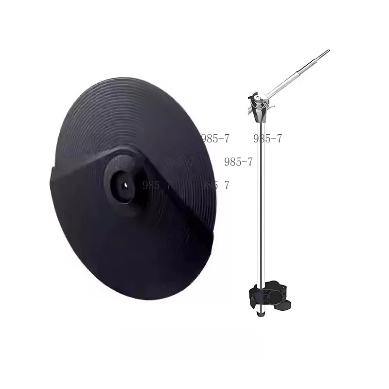 CY5 CY8 Cymbals, CY12 CY13 Extended Cymbals with RDY-C1 Cymbals Bracket for Electronic Drum