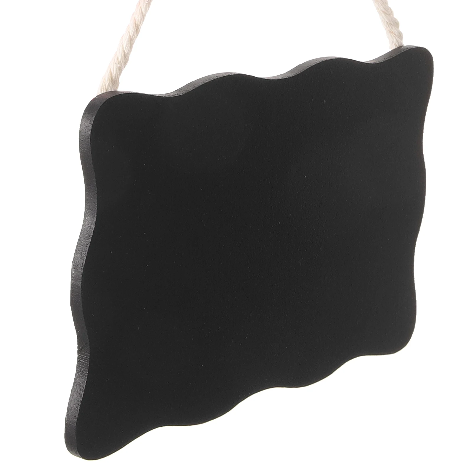 

Mini Chalkboard Sign Hanging Door Decor for Home Store Lightweight Wood Message Board Portable Welcome