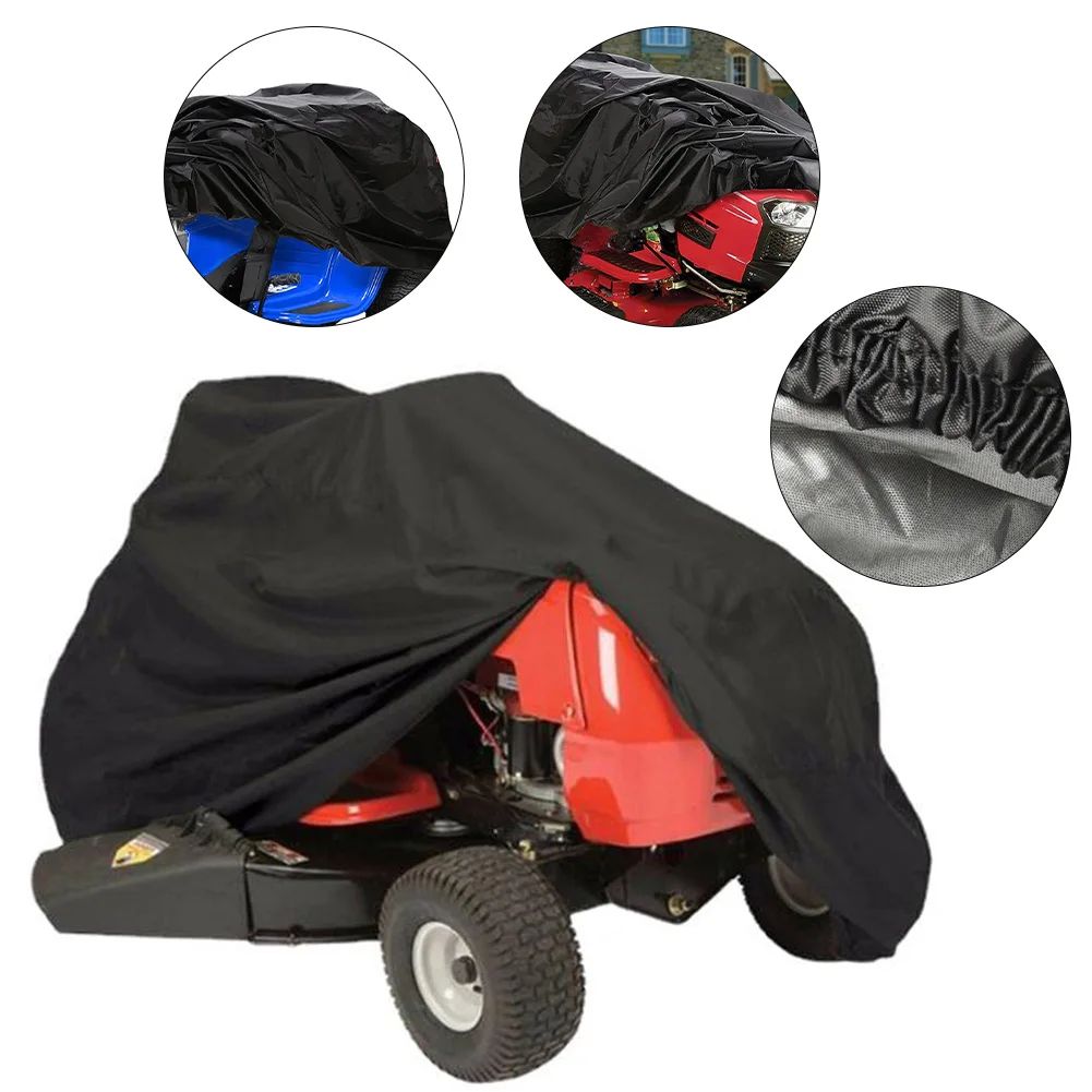 210D Oxford Cloth Waterproof LawnMower Cover Windproof UV For Ride On For Tractor Garden Equipment Accessories