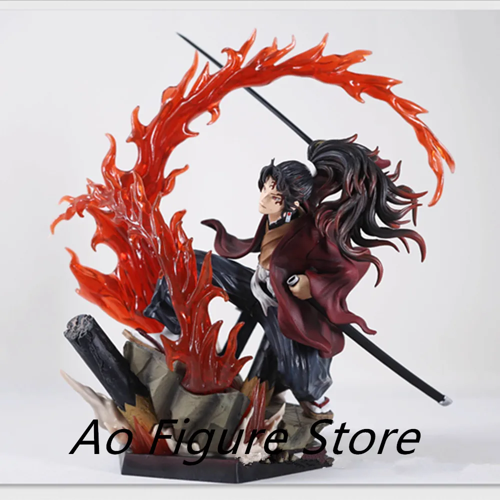 

30cm Manga Demon Slayer Tsugikuni Yoriichi Anime Figure Gk Action Figurine Yoriichi Kimetsu No Yaiba Model Birthday Gift Toy