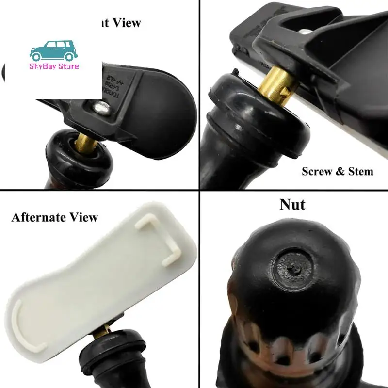 Confezione da 12 sensori di monitoraggio della pressione dei pneumatici TPMS 52933-C1100 per Hyundai Sonata Tucson Santa Fe Kia 2015-2020