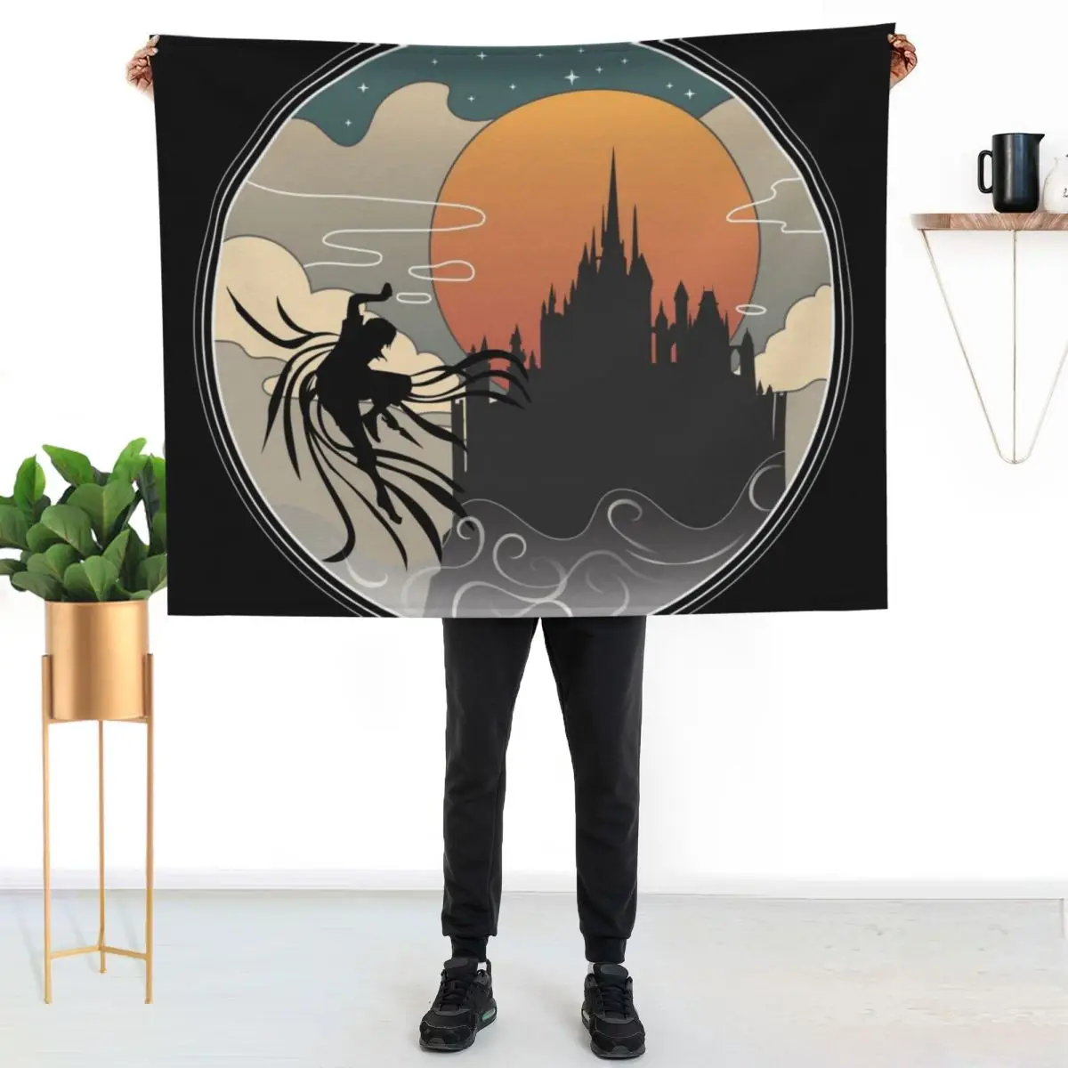 

Luthadel - Mistborn Throw Blanket Warm Cozy Throw Blanket for Living Room Couch