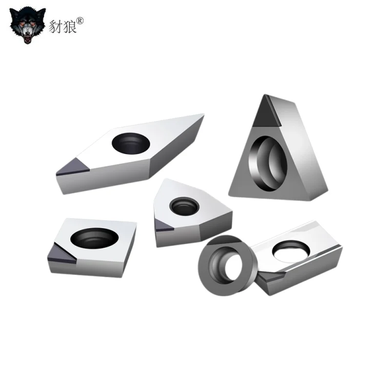 

PCD Inserts Polycrystalline Diamond Lath Cutting Tool CNC Turning Vnmg CCMT VCGT Aluminum Copper Wood