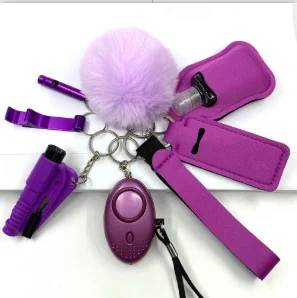 Wholesale Price Outdoor Self Defense Keychain Accessories Self Defense Keychain Women Products view 6