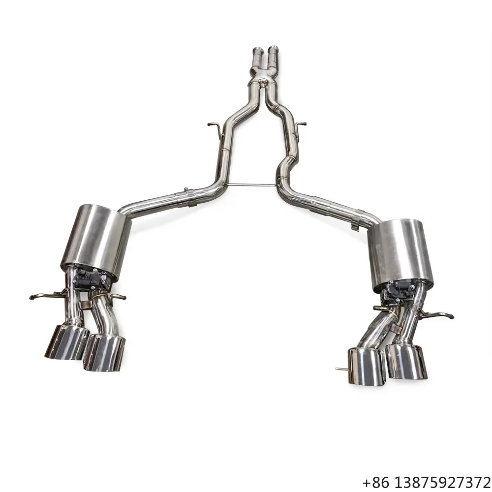 

Ss304 Valvetronic Exhaust Pipe for -C280 C300 W204 3.0 2007-2014 Sport Catback Exhaust Muffler Custom Mid Pipe