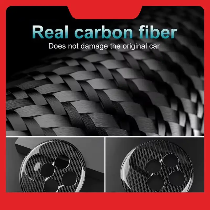 حقيقي الصلب ألياف الكربون ملصق سيارة التلقائي والعتاد التحول غطاء لوحة الكسوة ل Abarth 595 695 2012-2023