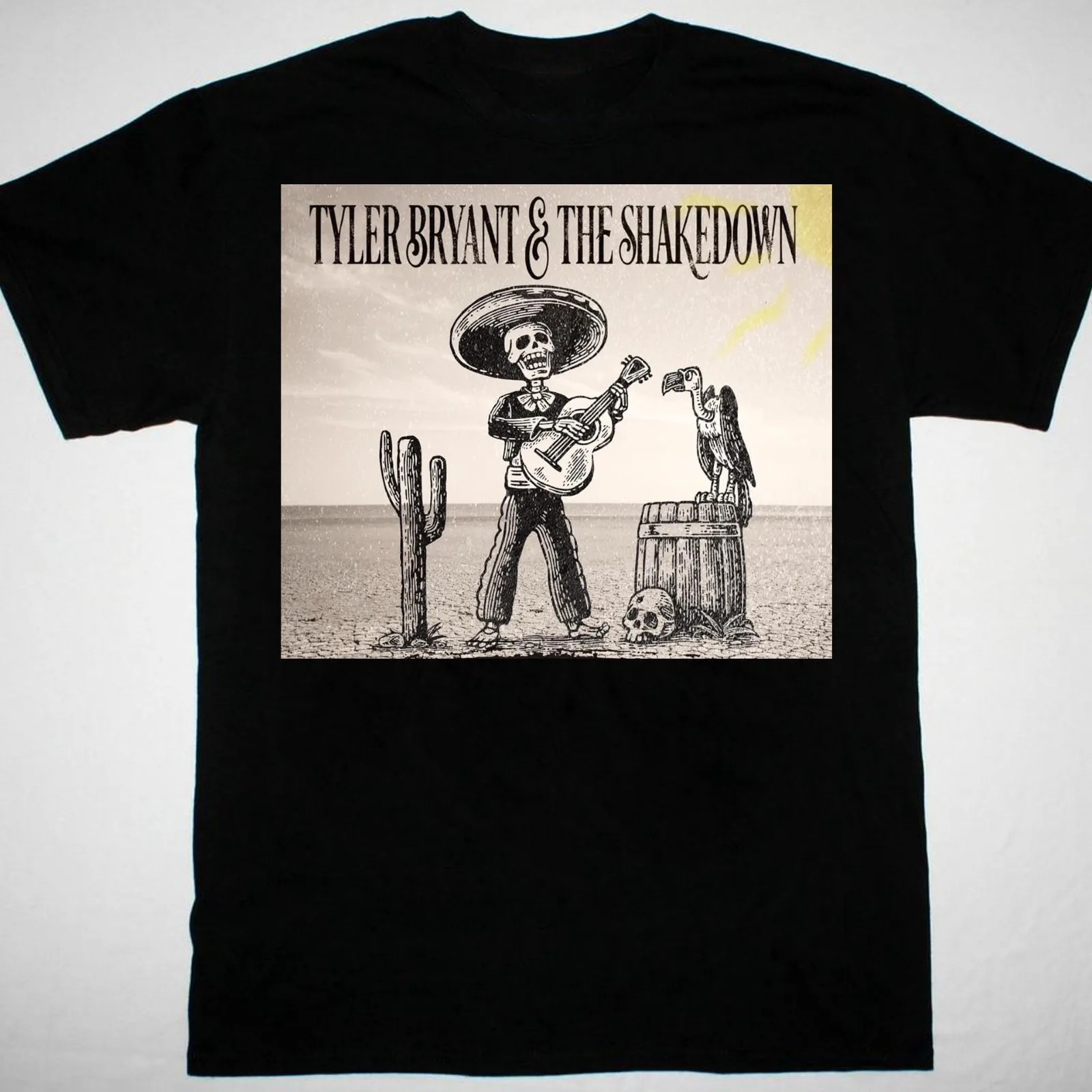 Tyler Bryant & the Shakedown album T-shirt Black Unisex S to 5Xl TA5724