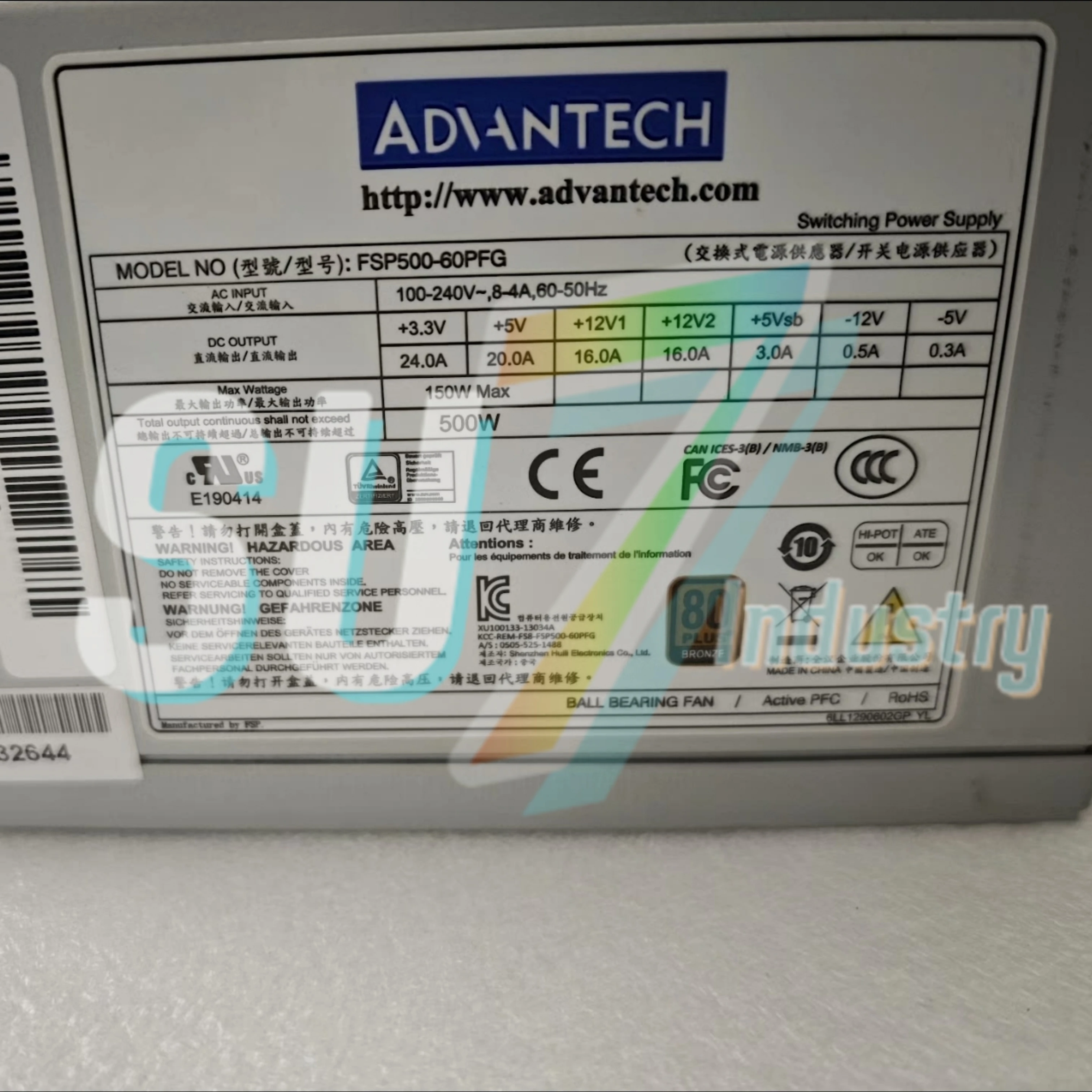 Alimentation pour ordinateur industriel, nouveau, original, FSP500-60EPN(80) FSP500-60GHC FSP500-60PFG FSP500-60WSA-5K FSP500-70AGB