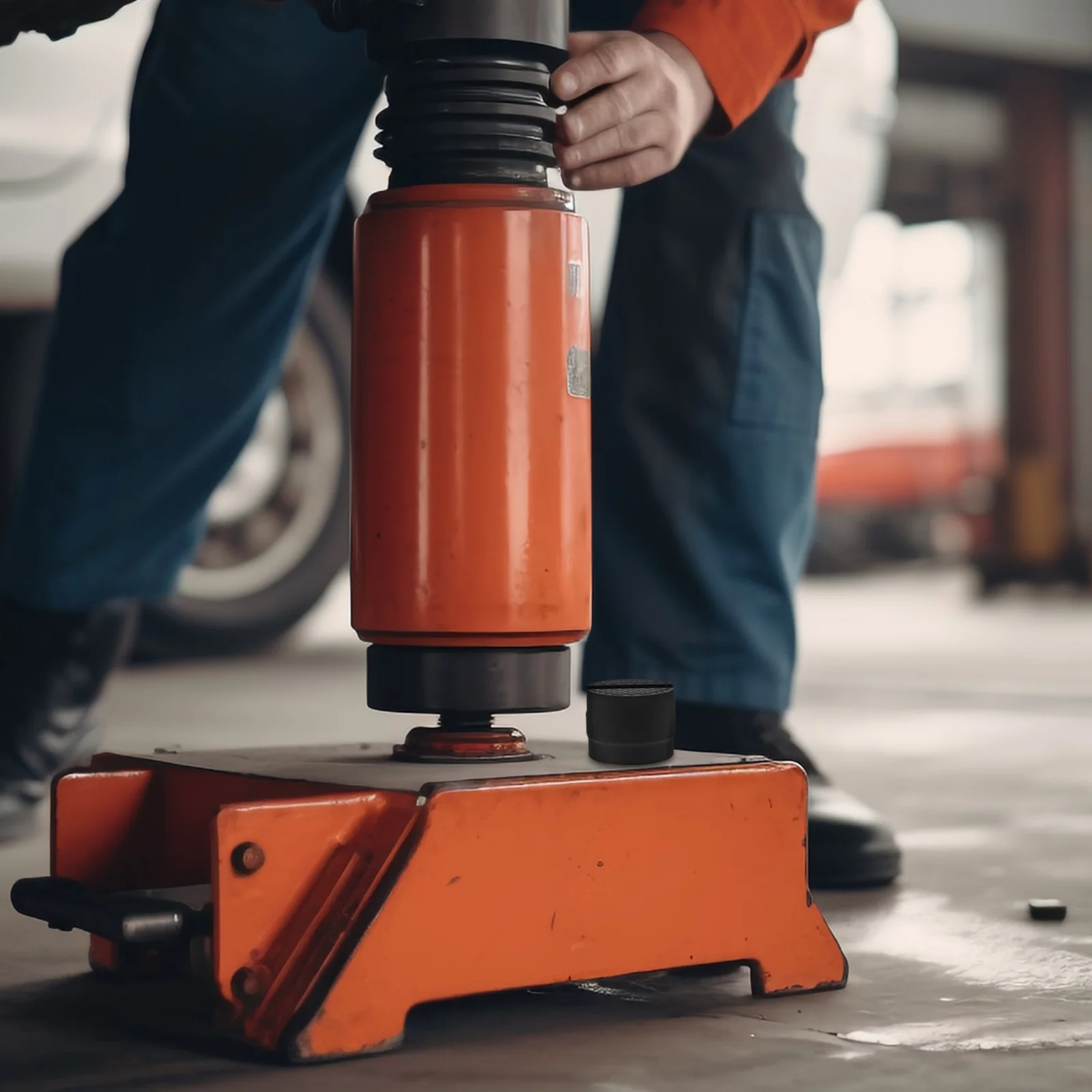 

2 Pcs Bracket Pad Car Jack Block Cars Rubber Scissor Stand Pads for Pinch Welds