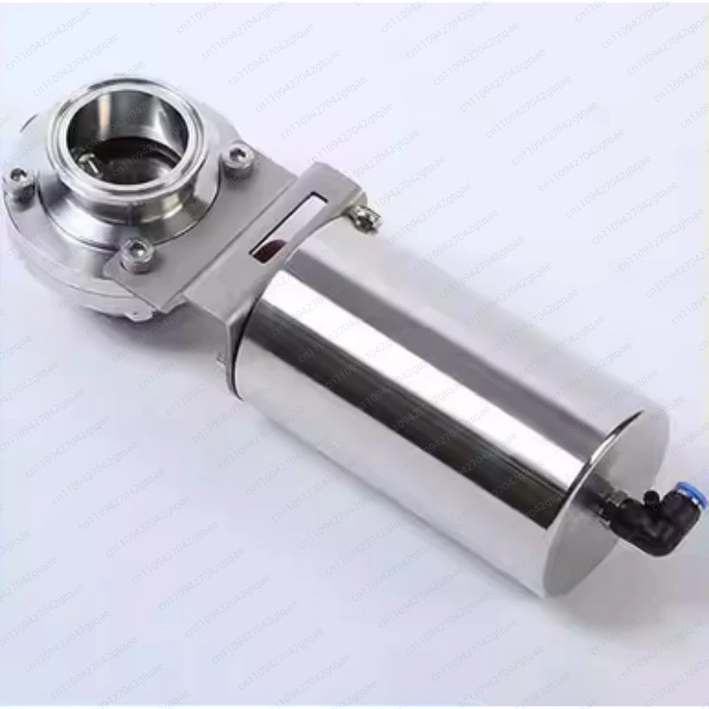 Pneumatic Valve, Stainless Steel 304 Sanitary Quick Clamp, Soft Seal