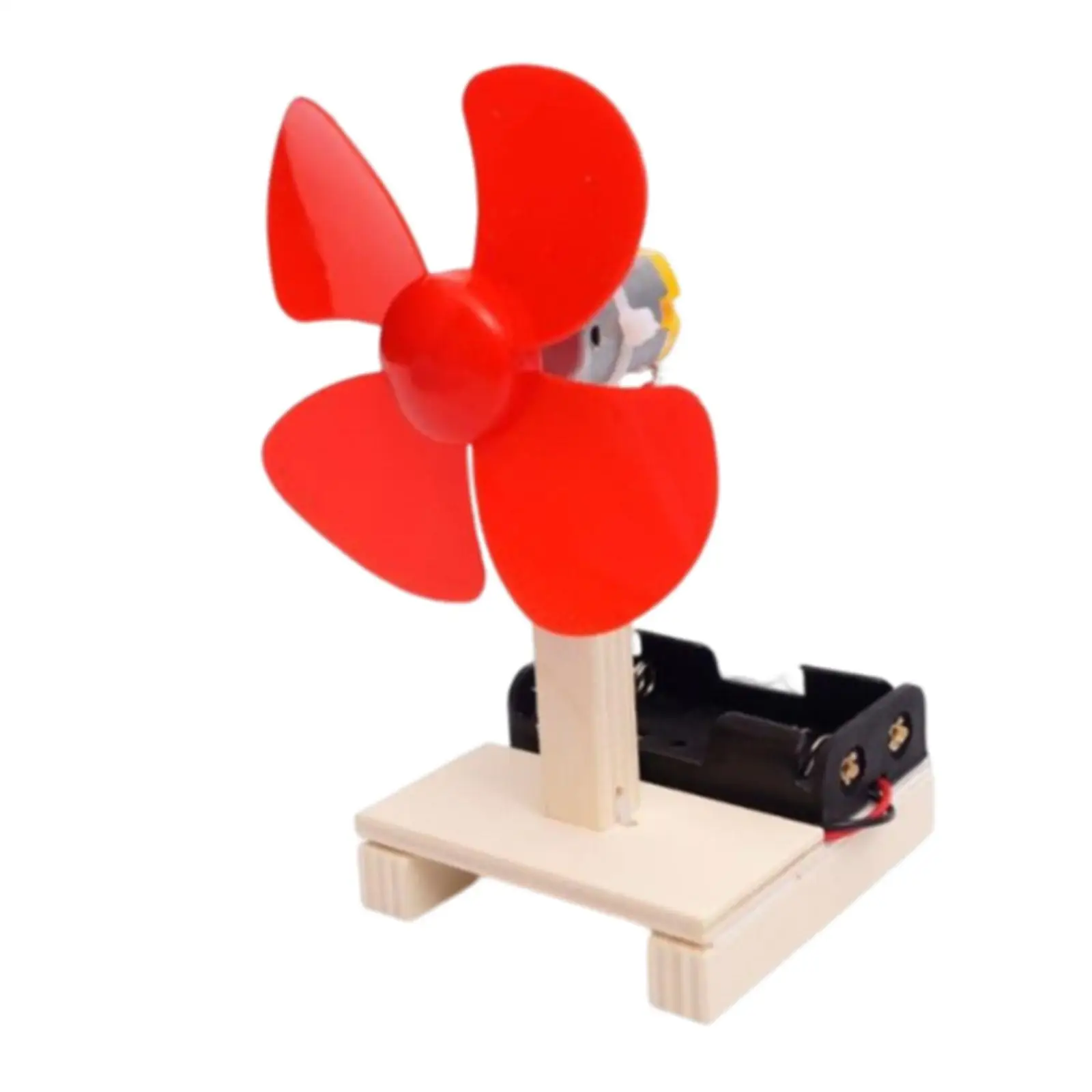 Modèle de ventilateur électrique bricolage, jouets scientifiques, expérience physique, kit d'assemblage pratique pour étudiants, convient aux 6 à 14 ans