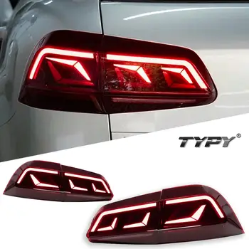 TYPY Nové LED zadní světlo Upgrade Upravené pro VW Touareg LED zadní světlo 2011-2017 Dynamické signální zadní světlo Auto příslušenství 10 nejlepší prodej LED zadní světla pro VW Touareg - №2