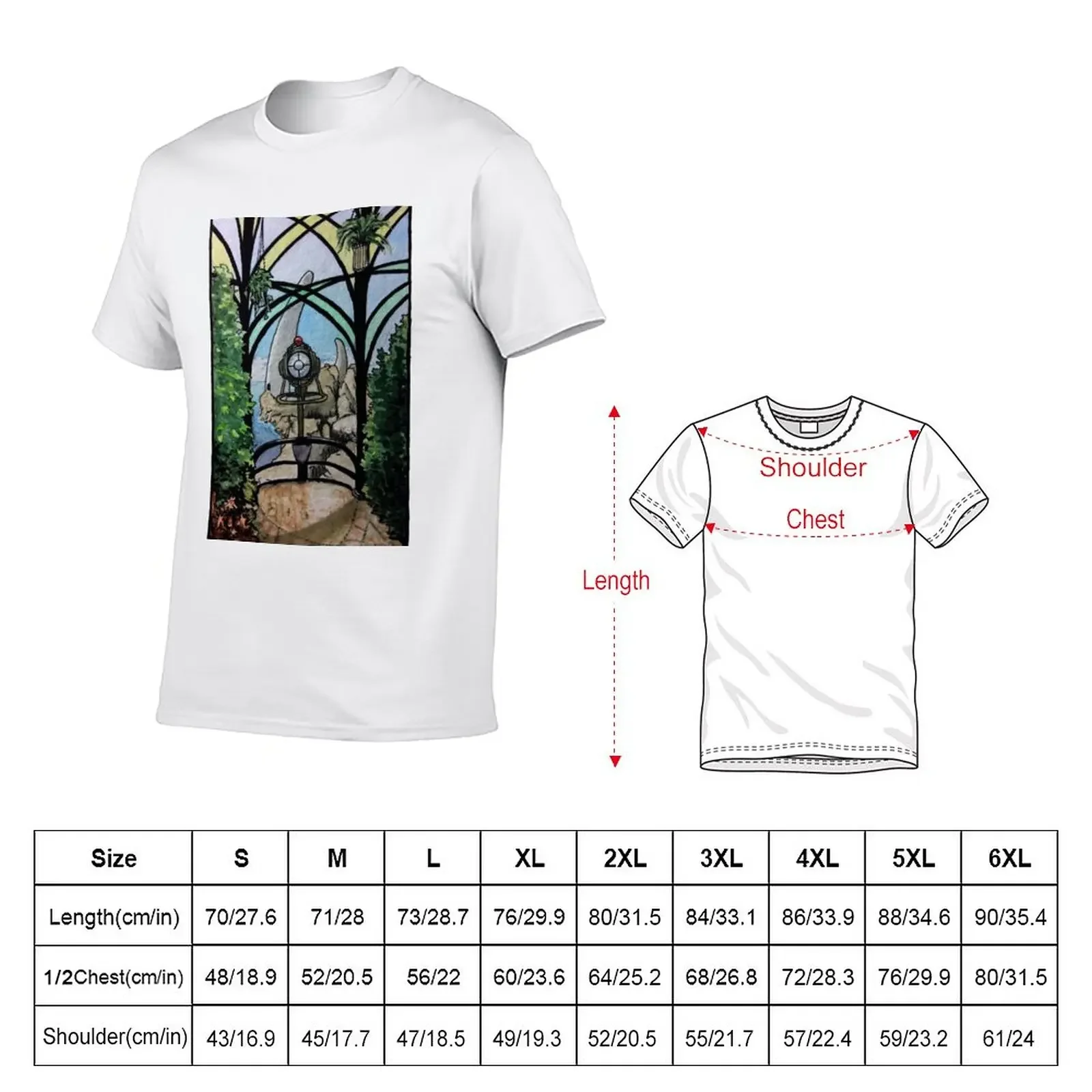 myst: exile T-Shirt tees shirts graphic tees quick drying designer t shirt men