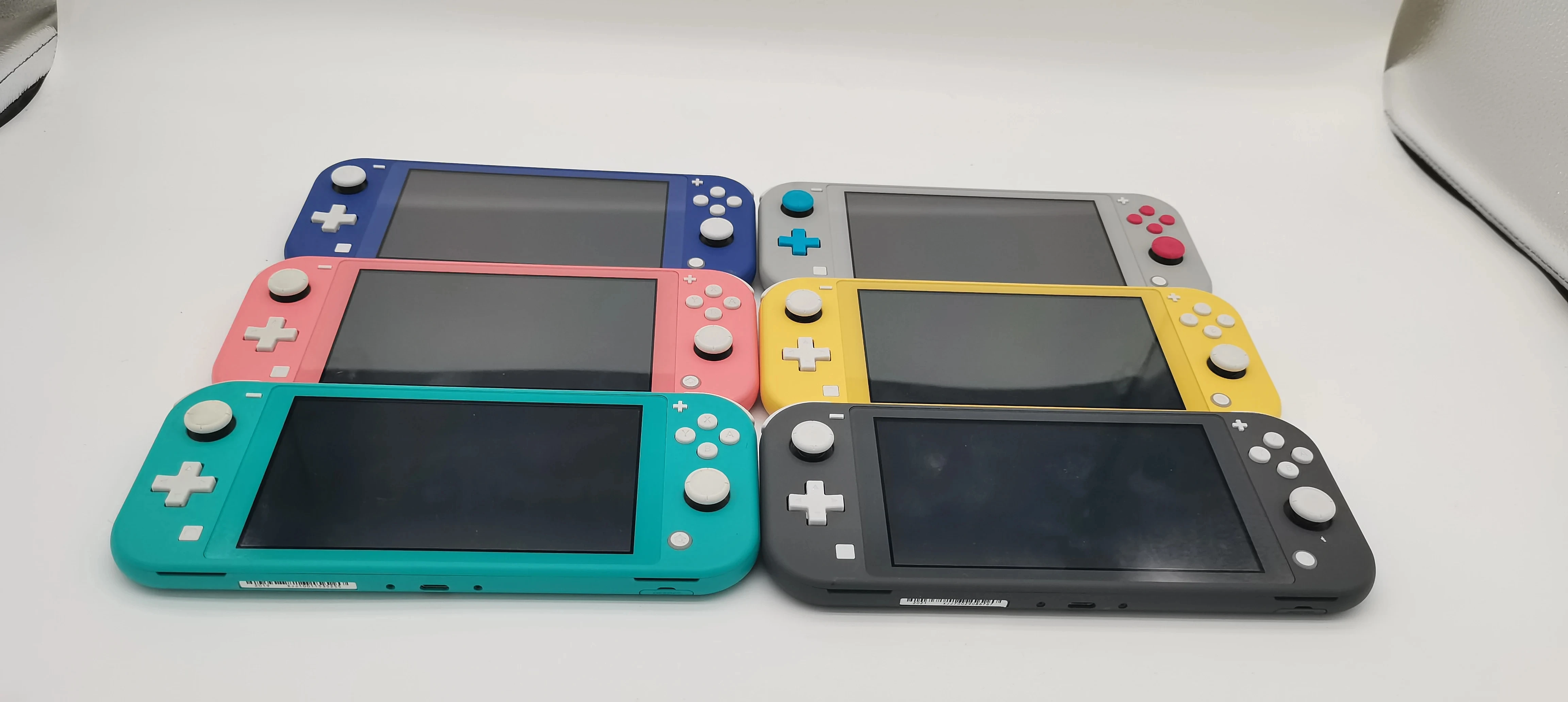 Original Secondhand Portable Handheld Video Game Console Tested Working Blue Turquoise Lime Yellow For Nintendo Switch Lite