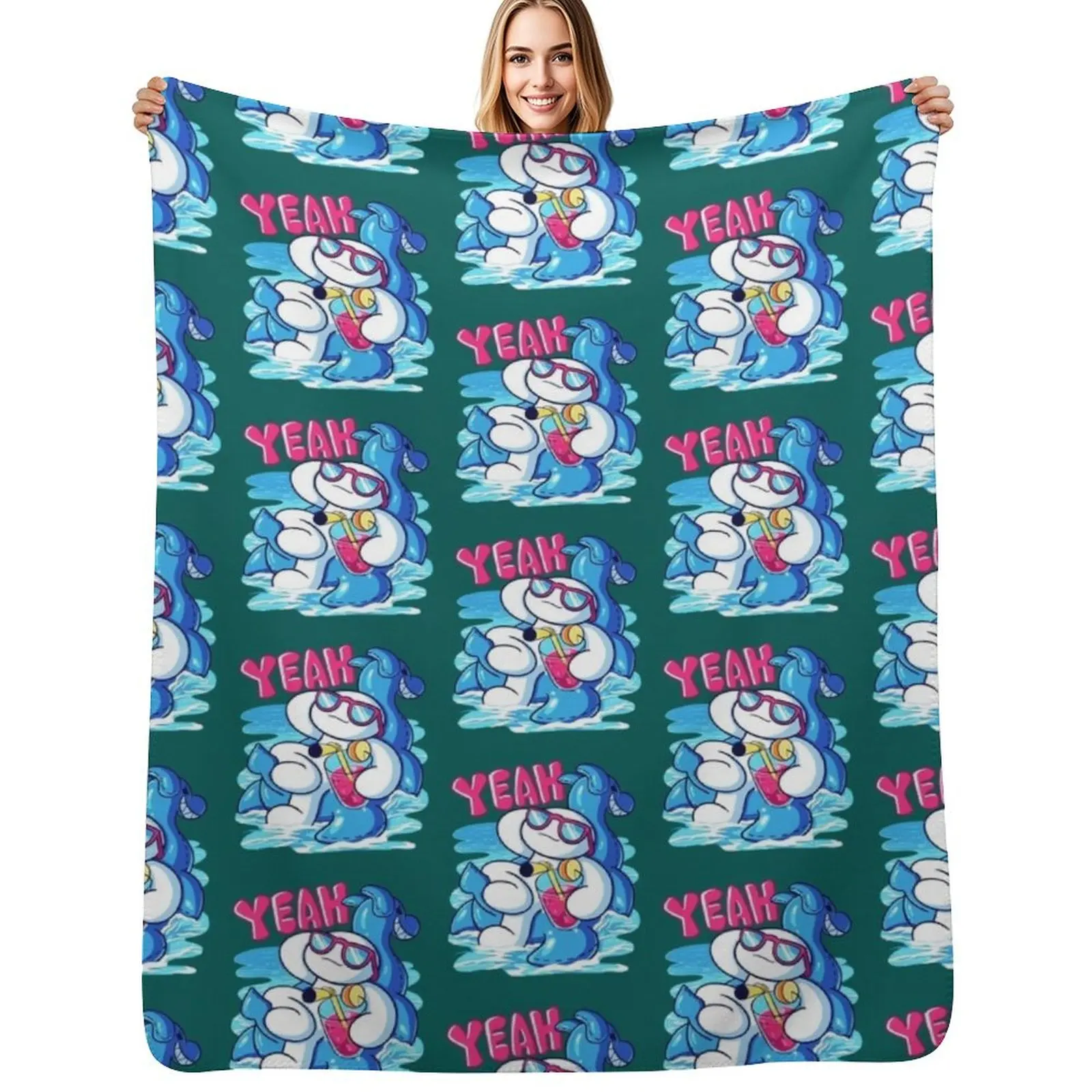 

The odd1sout - The Odd 1s out - life is fun Merch Sooubway Throw Blanket Soft Big Decoratives Quilt Blanket