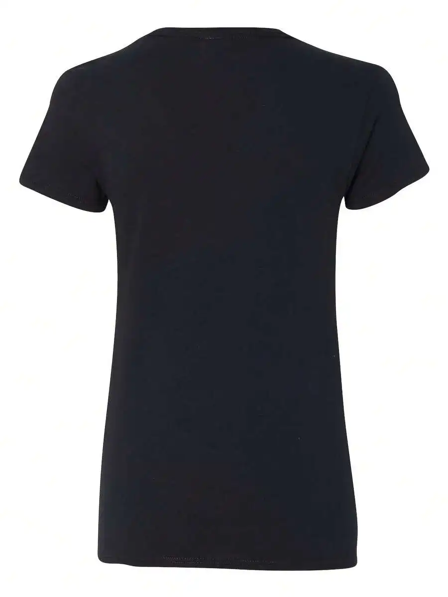 

Womens Cotton V-Neck T-Shirt Short Sleeve Casual Top For Spring Summer