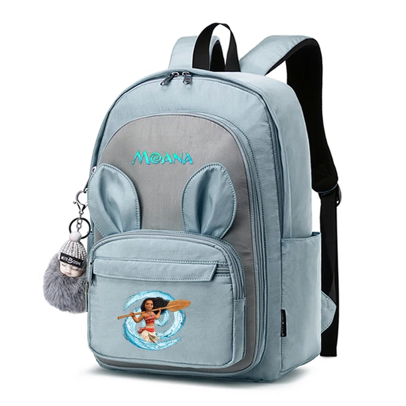 

Moana Kids Backpack For Girls Boys Waterproof Backpacks Children Orthopedics Rabbit Ears School Bags Travel Mochila