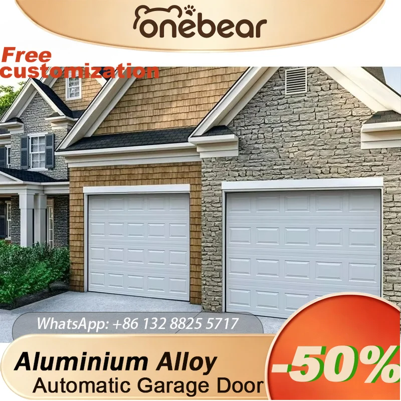 

Any Size Custom Sleek Surface Design Sturdy Integrated Structure Weather Resistant Durable Exterior Door For Household Garage