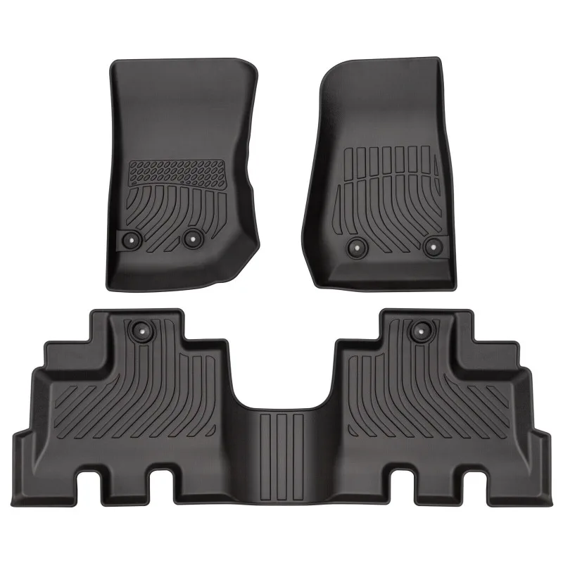 

Car Floor Mats for 2014-17 Jeep Wrangler Unlimited 4-Door,All-Weather Floor Mats United States