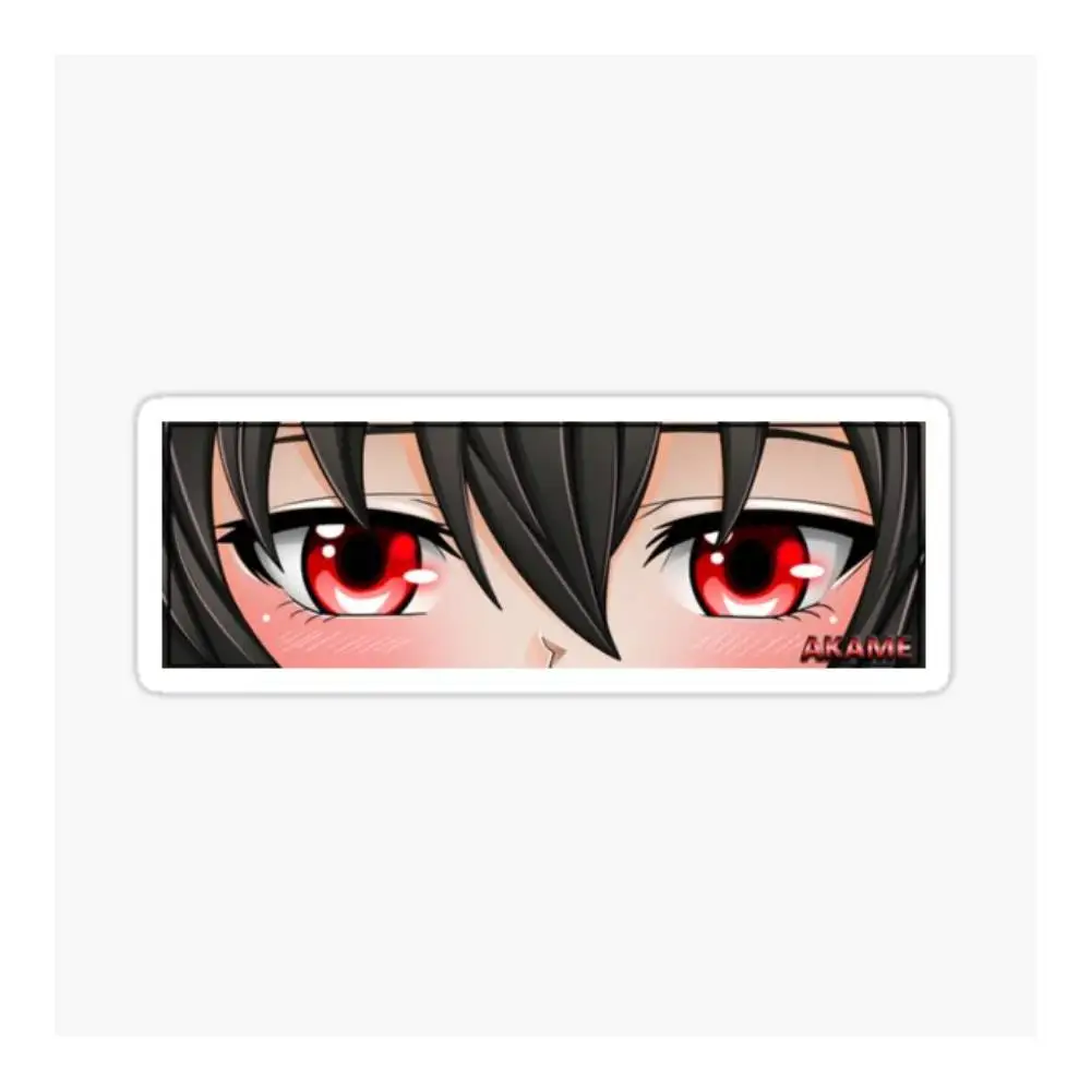 Akame Slap Peeker Sticker Motorcycle Bumper Trunk Laptop Window Vinyl Decals High Quality Car Decoration