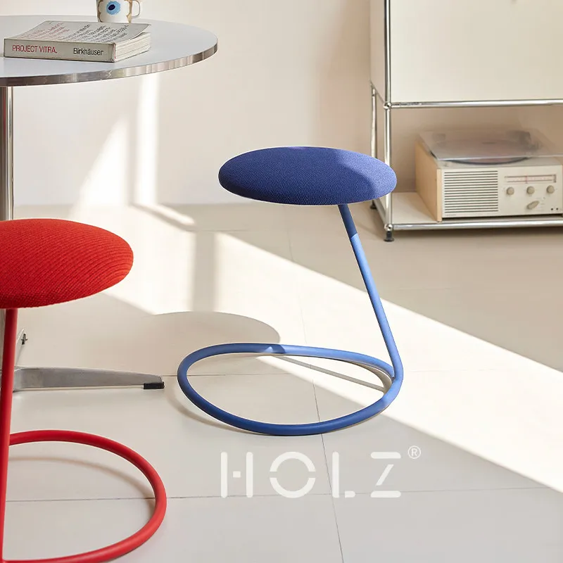Senior light luxury designer creative rocking chair office coffee shop restaurant home leisure tumbler chair soft bag chair