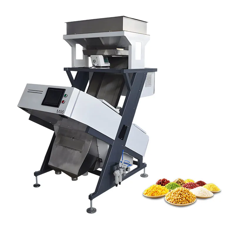 Customized High Performance Automatic Grain Optical Color And Shape Sorting Machine Multifunctional Grain Separation Equipment