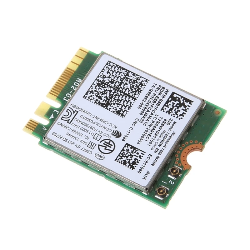 7260NGW FRU 04W3830 04X6009 04X6086 PCI-E وحدة بطاقة Wifi اللاسلكية لـ Lenov