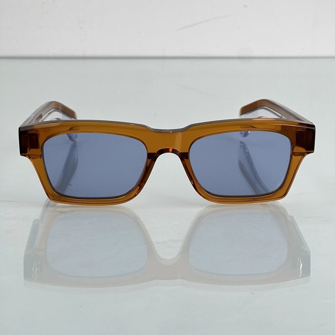 2026 New Square Acetate Sunglasses Men Women Handcrafted Japan Designer Classical Retro INS Fashion Eyewear