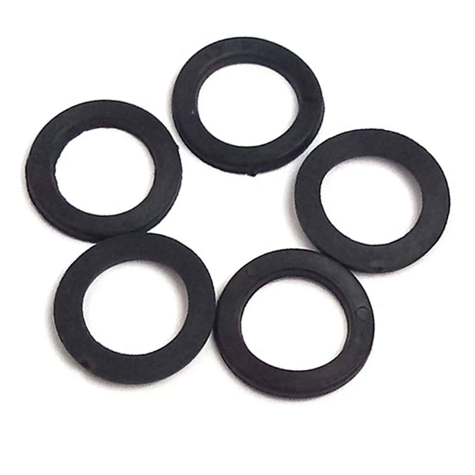 Rubber Washers Gym Sealing Gasket Rings for Barbell Clamps Clamp Collars