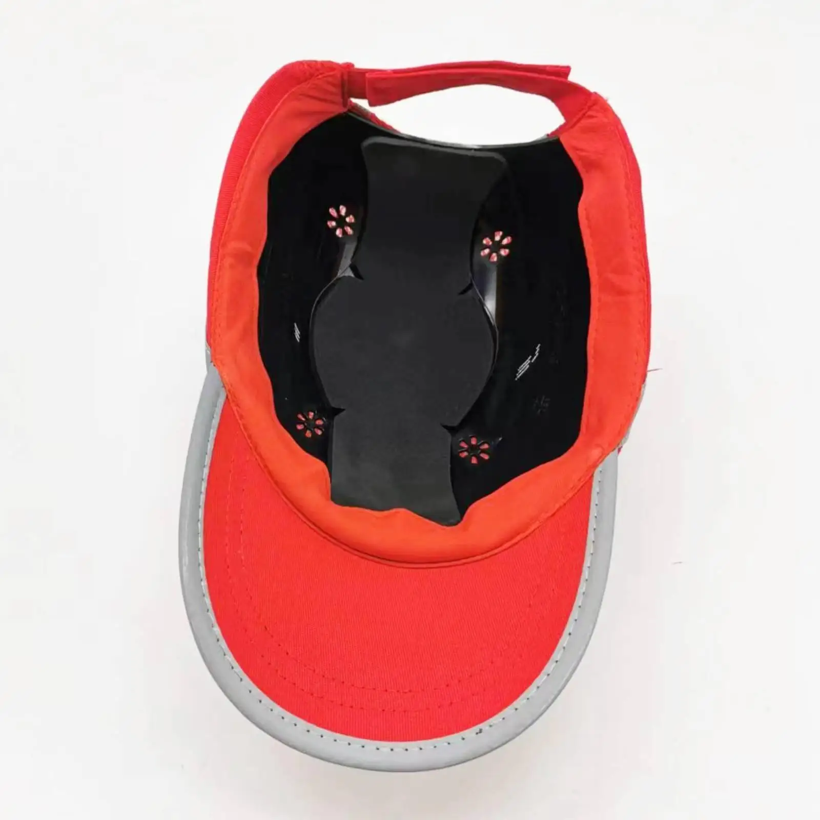 Safety Baseball Cap for Professional Use with Breathable Mesh and Reinforced Interior