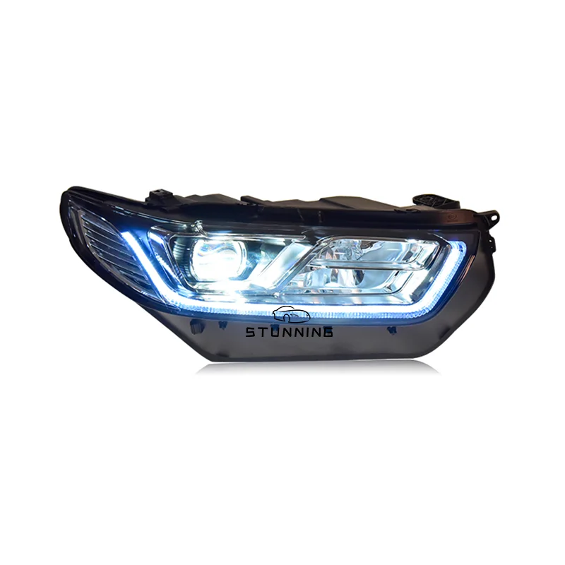 Upgrade full LED dynamic headlight headlamp assembly for Ford Taurus 2015 2016 2017 2018 head lamp head light plug and play