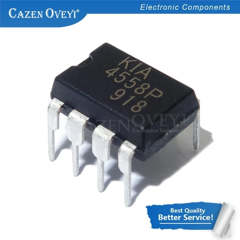 10pcs/lot UPC4558C C4558C C4558 KIA4558P DIP-8 In Stock