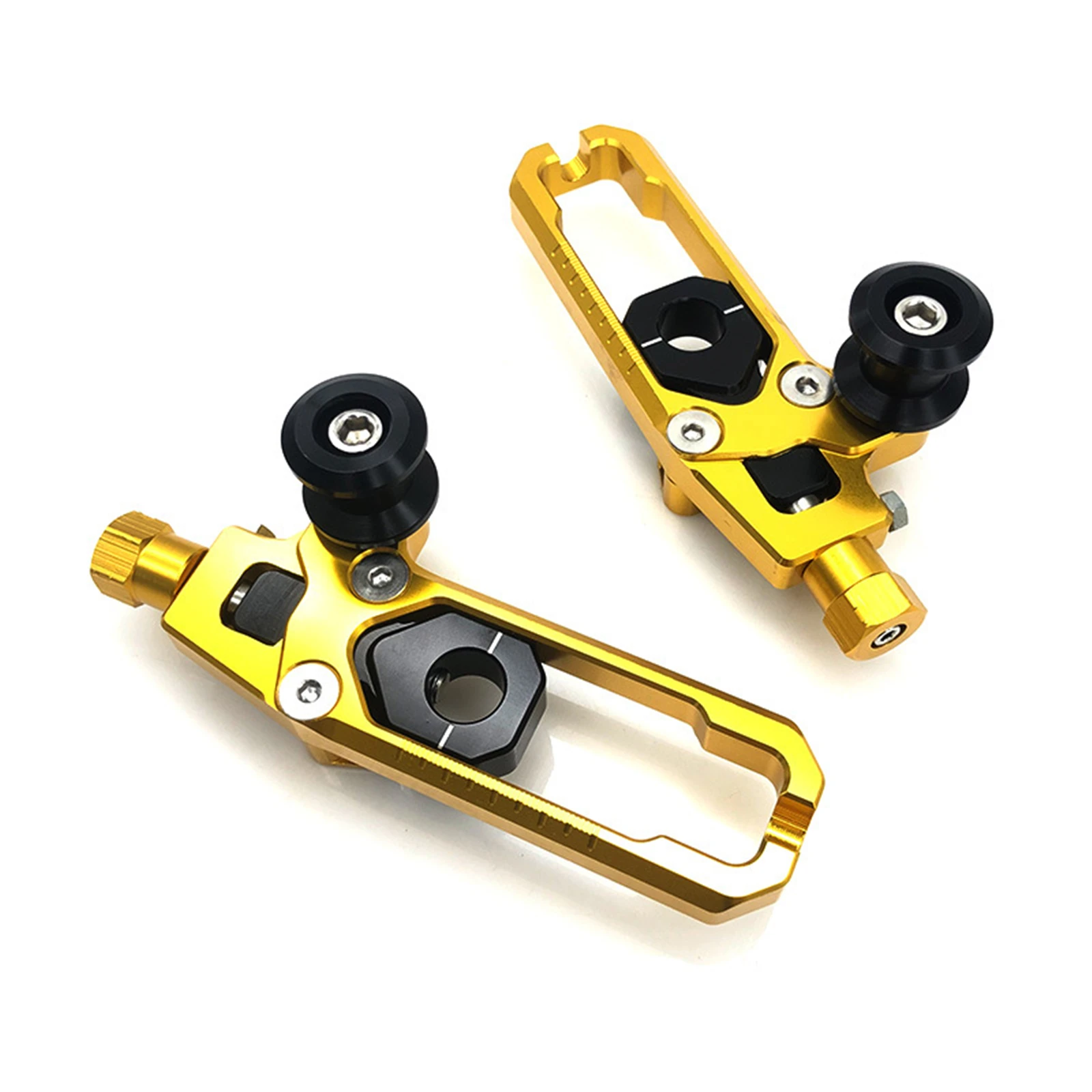 Motorcycle Chain Adjuster Swingarm Spools Sliders For YAMAHA MT-15 XSR-155 R15-V3