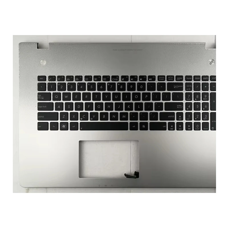 US/FR Keyboard for N76 N76VB N76VJ N76VM N76VZ silver top case Laptop palmrest upper case KB bezel with/without Backlight