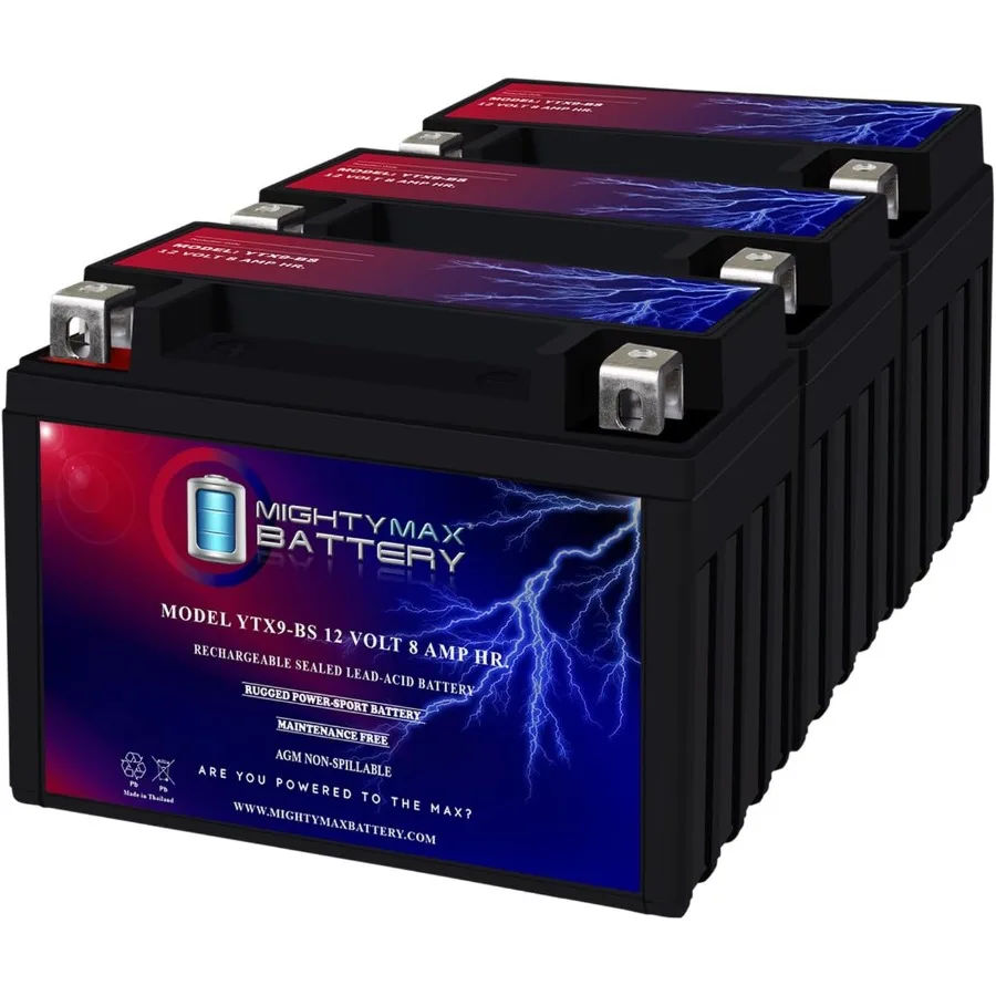 

Аккумулятор YTX9BS для Honda TRX300EX TRX400EX 300EX 400EX, 3 шт., надежный источник питания для внедорожных мотоциклов, высокая производительность и